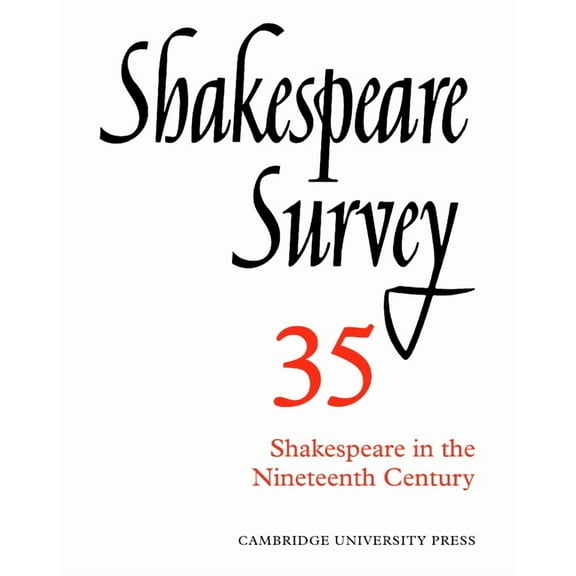 Shakespeare Survey, (Paperback)