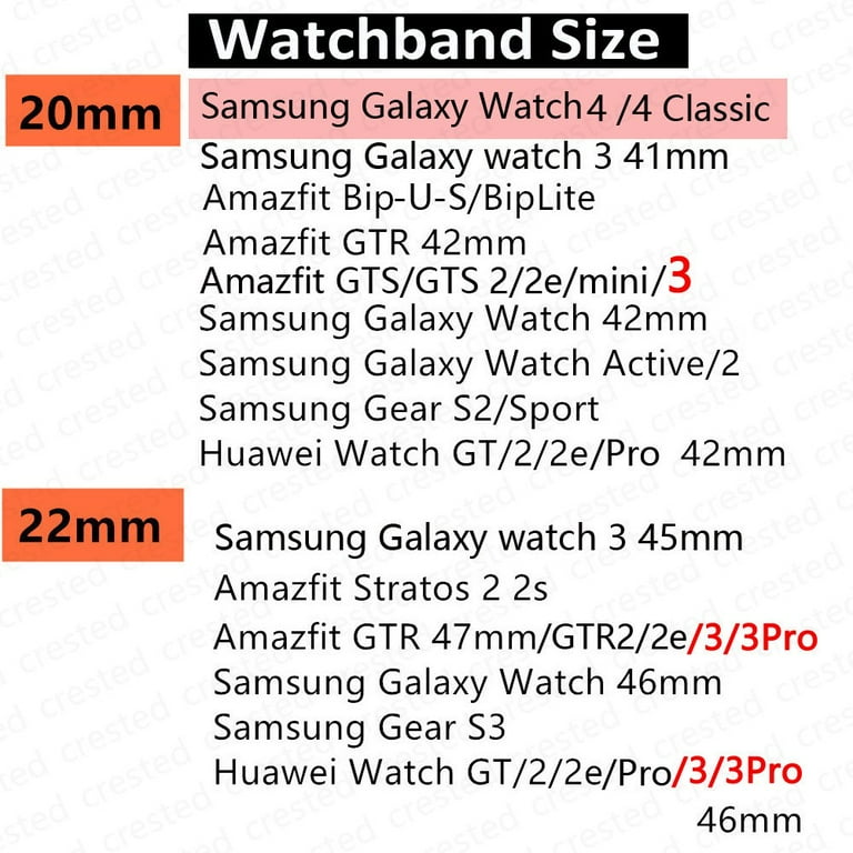 20mm 22mm for samsung galaxy watch 3 45mm 41mm active 2 band for