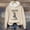 Beige, variant on YVNAURA Women's Vintage Halloween Witch Graphic Hoodie Long Sleeve Pullover Tops Crew Neck Round Neck Oversized Girls Trip Fall Outfits for Women Spooky Season Tee, Orange,L