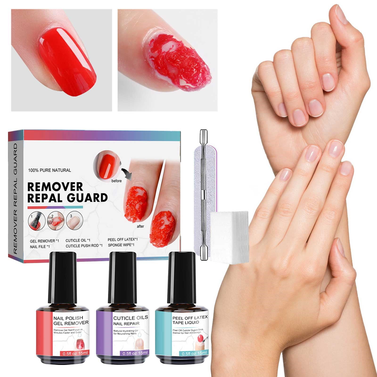 Quick Nail Gel Remover Security Ease Of Use Professional Quality