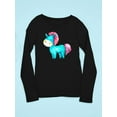 thumbnail image 3 of Blue Horse Long Sleeve Toddler -Image by Shutterstock,  5 Toddler, 3 of 4