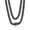 Black, variant on Bandmax 7MM Stainless Steel Mens Chain Necklaces Miami Cuban Link Chain for Men 22 Inches Chunky Cuban Chain Men Jewelry Birthday Valentines Father Day Gift for Dad Son Husband