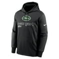 thumbnail image 2 of Men's Nike Black New York Jets Performance Pullover Hoodie, 2 of 3