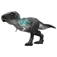 thumbnail image 6 of Jurassic World Muscle Madness Tyrannosaurus Rex Action Figure, T-Rex with Grow Feature & Roar, 6 of 6