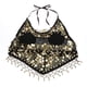 thumbnail image 4 of Trajes de Danza Del Vientre Halter Top Lentejuela Trajes de Rendimiento , Los 26.5x40cm Sunnimix Top halter de danza del vientre para mujer, 4 of 8