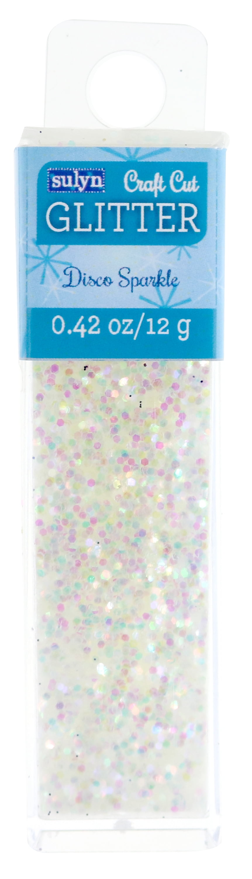 Sulyn Glitter for Crafts, White Disco, .42 oz