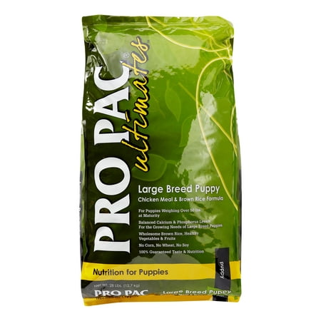 Pro Pac Ultimates Chicken Meal & Brown Rice Formula Large ...
