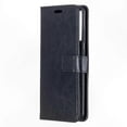 thumbnail image 3 of Leather Case with Holder, Card Slots, Wallet, and Photo Frame for Galaxy S21+ 5G - Horizontal Flip Design with Crazy Horse Texture, 3 of 4