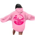 thumbnail image 1 of Robe Femme Grande Taille Décontractée Manches Longues à Capuche Tunique avec Imprimé pour Usage Quotidien Vacances Automne Hiver, 1 of 7