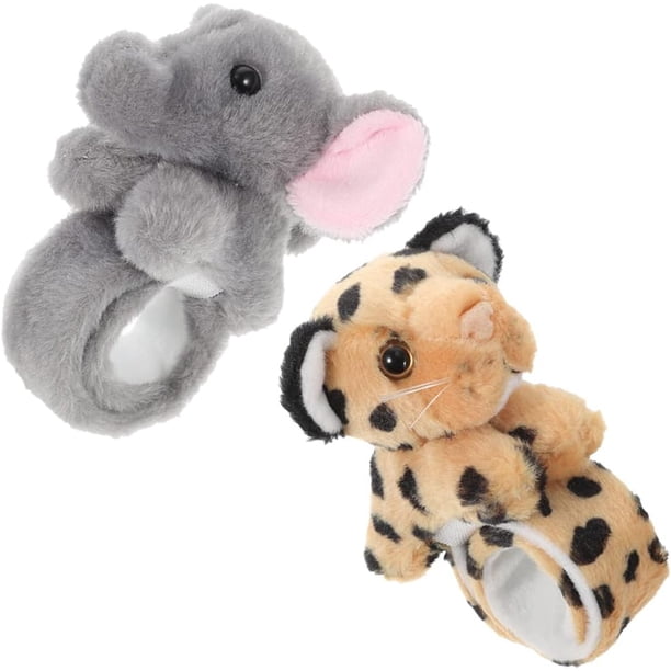 Pulsera De Capibara De Peluche Con Palmada | Brazalete De Muñeca Relleno De 15 Cm | Accesorio Divertido Para Niños Y Niñas | Juguete Suave Y Original | Regalo Para Cumpleaños Y Vuelta Al Cole