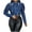 Dark Blue, variant on Womens Jean Jacket Fashion Women Casual Button Solid Long Sleeve Tops Jacket Coat Cropped Denim Jacket for Women S-81 Black XXL