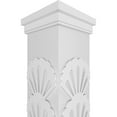 thumbnail image 4 of Ekena Millwork 10"W x 9'H Craftsman Classic Square Non-Tapered Bondi Fretwork Column w/ Prairie Capital & Prairie Base, 4 of 8