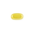 thumbnail image 2 of Turgla Fusion Glass 7.75" x 4.25" x h:0.5" Oval Yellow Glass Platter (Set of 4), 2 of 5