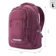 thumbnail image 3 of TOTTO Mochila Ergonómica Grande para Mujer Porta Laptop 13 con Bolsillo Secreto | Escuela - Oficina  vino G, 3 of 6