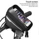 thumbnail image 4 of Bicycle Front Top Handlebar Touch Screen Bag Zipper Closure Waterproof Cell Phone Holder For Camping Hiking Riding Travel, 4 of 5