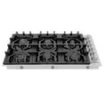 thumbnail image 3 of ZLINE 36 in. Dropin Cooktop with 6 Gas Burners and Black Porcelain Top (RC36-PBT), 3 of 5