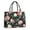 Pioneer Flower Floral-3, variant on Large Capacity Tote Bag,Pioneer Flower Floral Print Pattern Handbag Fashion Luxury Tote Bag,15.7"x13"x 5.1" Inches,Laptop Compatible