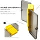 thumbnail image 5 of Yuarrent 2 uds. Caja de señuelos de pesca con asa, caja de recolección de cebo, cajas de almacenamiento, organizador de suministros, Pescar Amarillo, 5 of 6