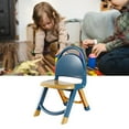 thumbnail image 4 of Kids Foldable Chairs, Multifunction Kids Chair Strong Load Bearing Capacity  for Home Blue, 4 of 7