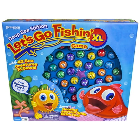 Pressman Lets Go Fishin XL Deep Sea Edition