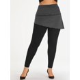 thumbnail image 1 of Pantalones Talla Extra en Capas y Superpuestos Rosegal  Pantalones de talla grande, 1 of 5
