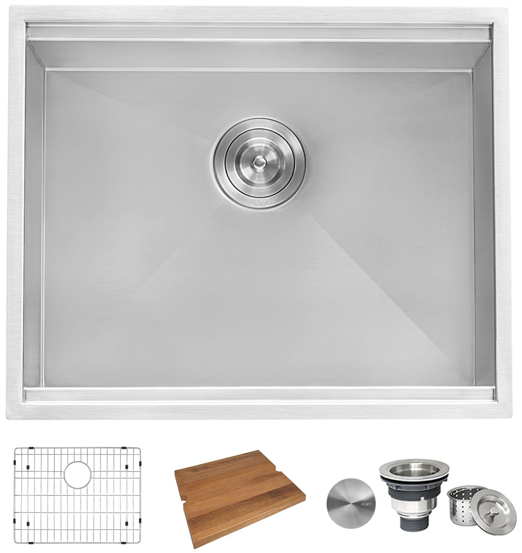Stainless steel bar sink undermount