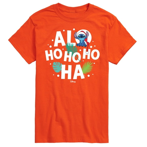 Lilo & Stitch - Alo Ho Ho Ho Ha - Men's Short Sleeve Graphic T-Shirt
