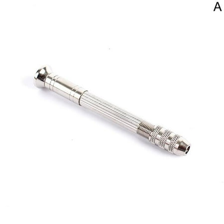 

Aluminum Mini Micro Hand Drill Keyless Chucktwist Drill Bit Rotary Tools X9O6