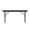 thumbnail image 2 of Correll Deluxe High Pressure Top Folding Table 18x72", RECTANGULAR BLACK GRANITE, BLACK, 2 of 4