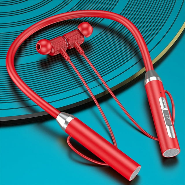 Auriculares Bluetooth, Auriculares inalámbricos, Auriculares Bluetooth para el cuello Auriculares Bluetooth inalámbricos Auriculares deportivos multifunción In-Ear 5.0 Auriculares Bluetooth unisex de