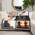 thumbnail image 5 of Best Mom Ever Blanket Personalized with Own Photos, Custom Gifts for Mom, 1st from Husband, Mom Birthday Gifts from Daughter Son, Anniversary Valentines Day Gifts for Wife Customized, 5 of 6