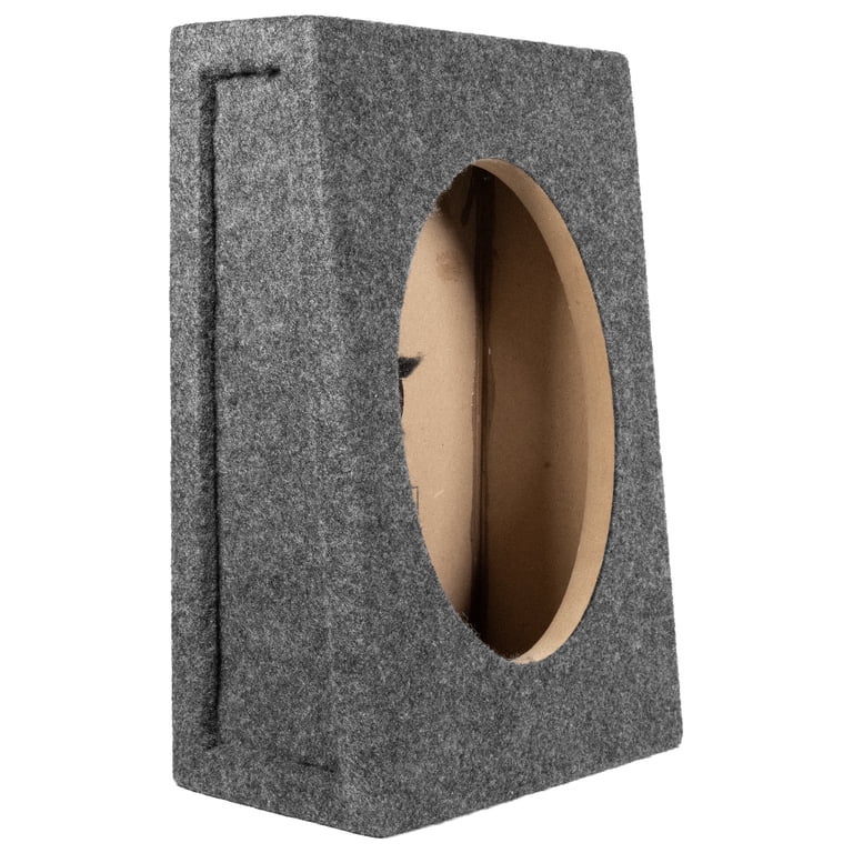 QPower VT6X9 6x9 Inch Vertical Speaker Box Enclosure, 5/8
