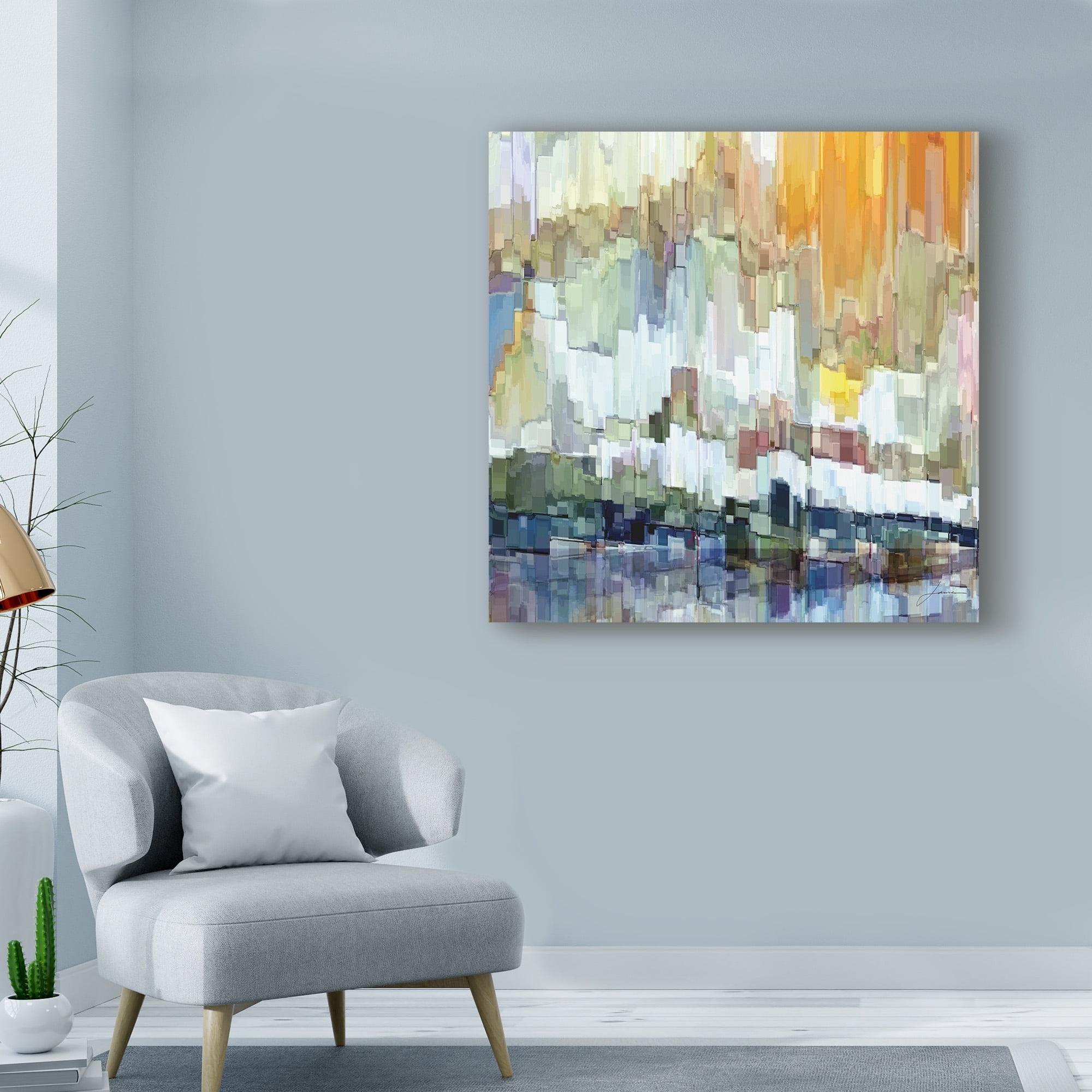Trademark Fine Art 'Glacier Bay II' Canvas Art by James Burghardt