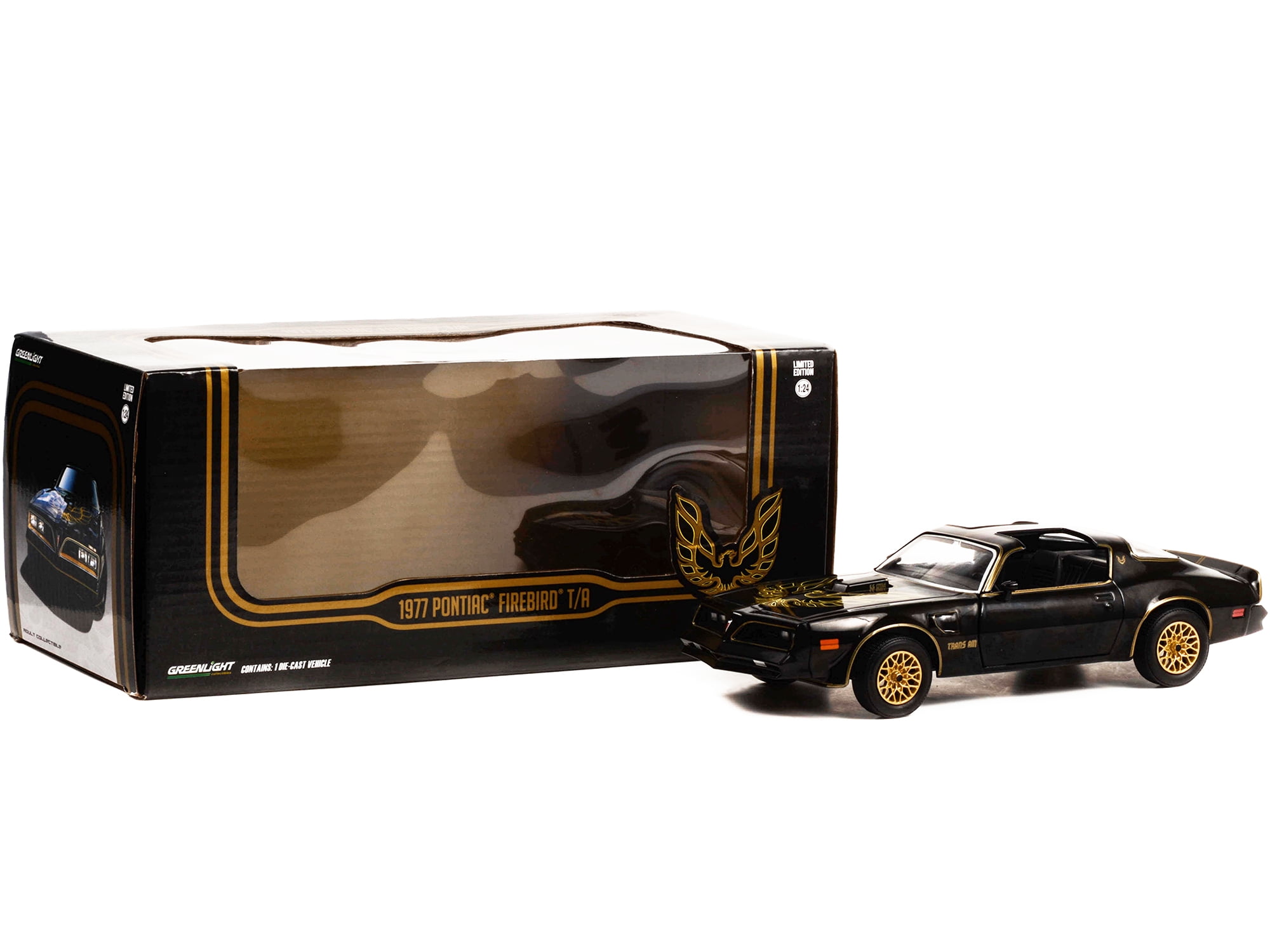 Greenlight 1/24 Scale '77 Pontiac Firebird Trans Am Toy Greenlight 1/24 Scale '77 Pontiac Firebird Trans Am Toy