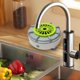 thumbnail image 5 of Lavadora de verduras Limpiador de frutas arranque con un botón 10 W 4 ventosas ANGGREK, 5 of 8