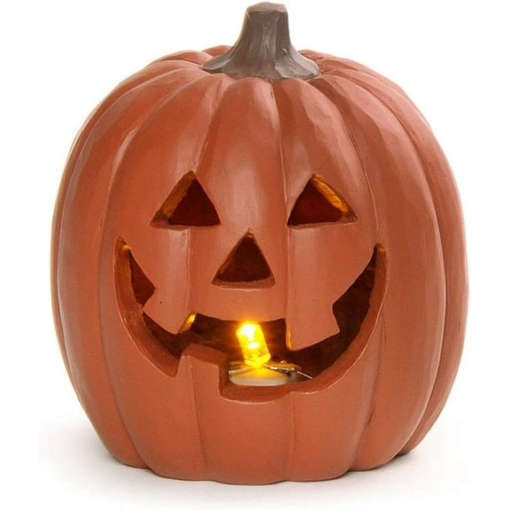 Blossom Bucket 216-13163 LED Smiling Jack-o-Lantern