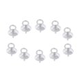 thumbnail image 1 of Paquete De 10 Colgantes De Plata De Ley 925 Con Perla, Tornillo De Ojo, Pasador De Fianza, 3 Tamaños A Seleccionar Para La Fabricación De Joyas Con Cu 4 mm Baoblaze Broche de colgante de perlas, 1 of 8