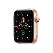 Apple Watch SE (GPS + Cellular) - 44 mm - gold aluminum - smart watch - 32 GB - Wi-Fi, Bluetooth - 4G - 1.28 oz - demo