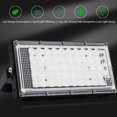 thumbnail image 3 of Kearding Luz de inundación llevada 50W AC 220V Proyector de reflector para exteriores IP65 Lámpara de calle LED impermeable Iluminación de paisaje Iluminación y accesorios negro + blanco Kearding HA1314-01B, 3 of 6