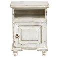 thumbnail image 2 of Progressive Furniture A709-69W Bedroom Nightstand, Antique White, 2 of 4