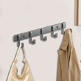 thumbnail image 6 of Pxyqht Wall Mounted Clothes Hook, No Drilling Hook, Aluminum Alloy Bathroom Hook, Adhesive Hat Hook, Ideal for Home Organization, 6 of 6