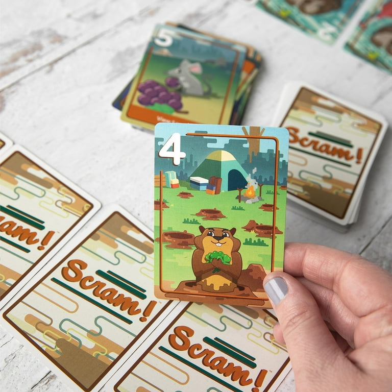 Scram! - A Terrific Card Game for Fast-Paced Fun! Great Card Game for Kids and The Whole Family Scram! - A Terrific Card Game for Fast-Paced Fun! Great Card Game for Kids and The Whole Family