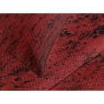 thumbnail image 4 of Ambesonne Abstract Quilted Bedspread Set 3 Pcs, Grungy Abstract Design, King Size, Black Red, 4 of 5