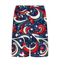 thumbnail image 4 of Mens Swim Trunks with Compression Liner Swimming Shorts 7 Inch Inseam Waterproof Quick Dry Beach Sport Shorts, 4 of 8