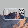 thumbnail image 2 of Clear Case Apply to iPhone 11 Pro Max, Cool Fun Sunset Mountain Pattern Design Cute Transparent Ultra-Thin TPU Bumper Slim Fit Anti-Drop Protective Case (Mountain, iPhone 11 Pro Max), 2 of 15