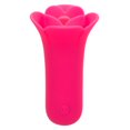 thumbnail image 1 of CalExotics Naughty Bits Lily Licker Mini Flower Flicker Rechargeable Silicone Clitoral Vibrator, Pink, 1 of 5