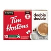 Tim Hortons Double Double Coffee, Recyclable Single Serve Keurig K-Cup Pods, 180g/6.3 oz. {Imported from Canada}