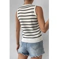 thumbnail image 3 of FOLUNSI Boostez Votre Tenue avec Notre Gilet Rayé Blanc Élégant!, 3 of 8