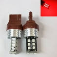 thumbnail image 3 of 2x Red T20 7443 Car LED Brake Stop Tail Light 15LED LED Canbus Bulb 12V, 3 of 8