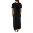 thumbnail image 4 of Women's Shadowline 32275 Beloved 53 Inch Flutter Sleeve Gown (Pink S), 4 of 4